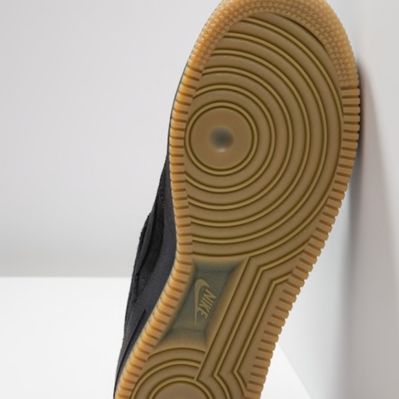 Nike Air Force 1 Black Grade School 6.5 W8 - Picture 4 of 8